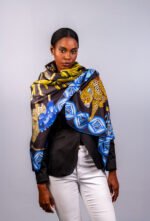 Silk Scarf: Safari Leopard, 140cm x 140cm - Image 18