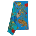 Silk Scarf: Safari Elephant, 140cm x 140cm - Image 11