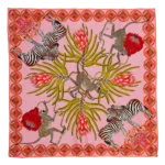 Silk Scarf: Safari Zebra, 140cm x 140cm - Image 8