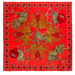 Silk Scarf: Safari Leopard, 140cm x 140cm - Image 15