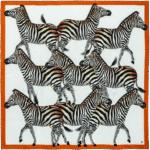 Silk Scarf: Dazzle of Zebra, 140cm x 140cm - Image 21