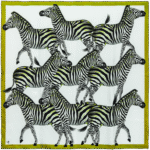 Silk Scarf: Dazzle of Zebra, 140cm x 140cm - Image 22