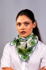 Silk Scarf: Safari Zebra, 90cm x 90cm - Image 18