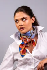 Silk Scarf: Safari Zebra, 90cm x 90cm - Image 13