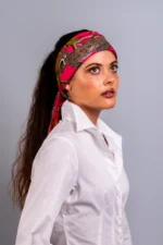 Silk Scarf: Safari Zebra, 90cm x 90cm - Image 3