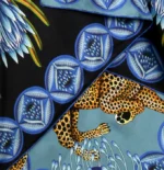 Silk Scarf: Safari Leopard, 140cm x 140cm - Image 19