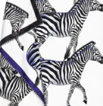 Silk Scarf: Dazzle of Zebra, 140cm x 140cm - Image 29