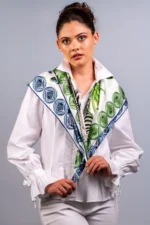 Silk Scarf: Safari Zebra, 90cm x 90cm - Image 20
