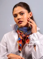 Silk Scarf: Safari Zebra, 90cm x 90cm - Image 14