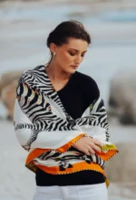 Silk Scarf: Dazzle of Zebra, 140cm x 140cm - Image 18