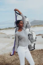 Silk Scarf: Dazzle of Zebra, 140cm x 140cm - Image 23