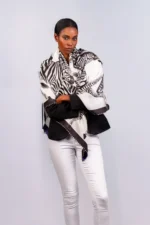 Silk Scarf: Dazzle of Zebra, 140cm x 140cm - Image 28