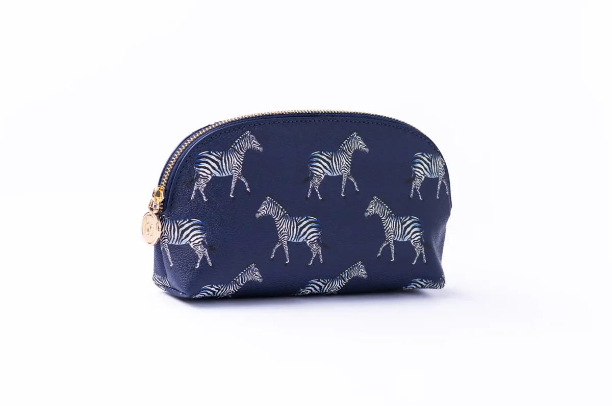 Travel Bag: Zebra, Small - Image 1