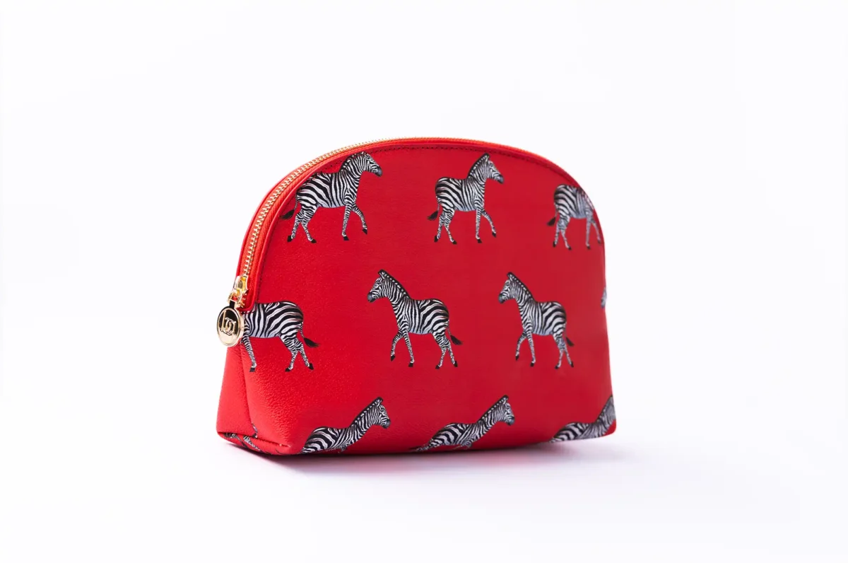 Travel Bag: Zebra, Large - Image 1